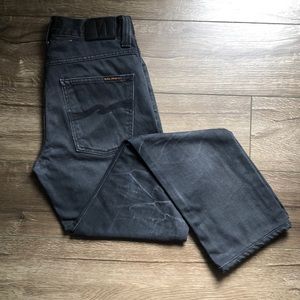 Nudie Jeans Grim Tim Black Voyage 31 x 34